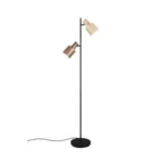 Vloerlamp Multicolor Beige/bruin (excl. 2x E27 4 W)