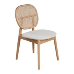 Eetkamerstoel Naturel/Rotan
