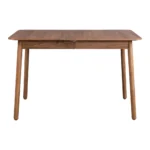 Zuiver Glimps Eetkamertafel Uitschuifbaar - 120/162 x 80 cm - Walnoot
