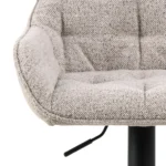 Barkruk verstelbaar Beige - Afbeelding 2