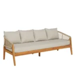 3 Zits tuinbank Acacia