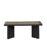 Salontafel Zwart 100cm