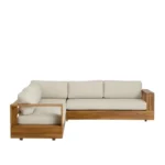 Loungebank Teak - Afbeelding 2