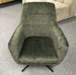 Draaifauteuil Groen 75x80x85 cm