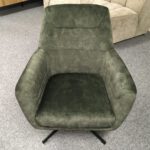 Draaifauteuil Groen 75x80x85 cm