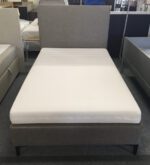 Boxspring Taupe 120x200 cm
