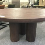 Eetkamertafel Espresso 150x150x75 cm