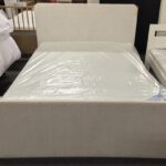 Bed Beige 140x200cm (excl. bodem/matras)