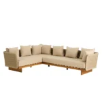 Loungebank gevlochten