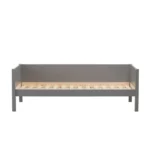 Bed Grijs + bodem 90x200 cm (excl. matras)