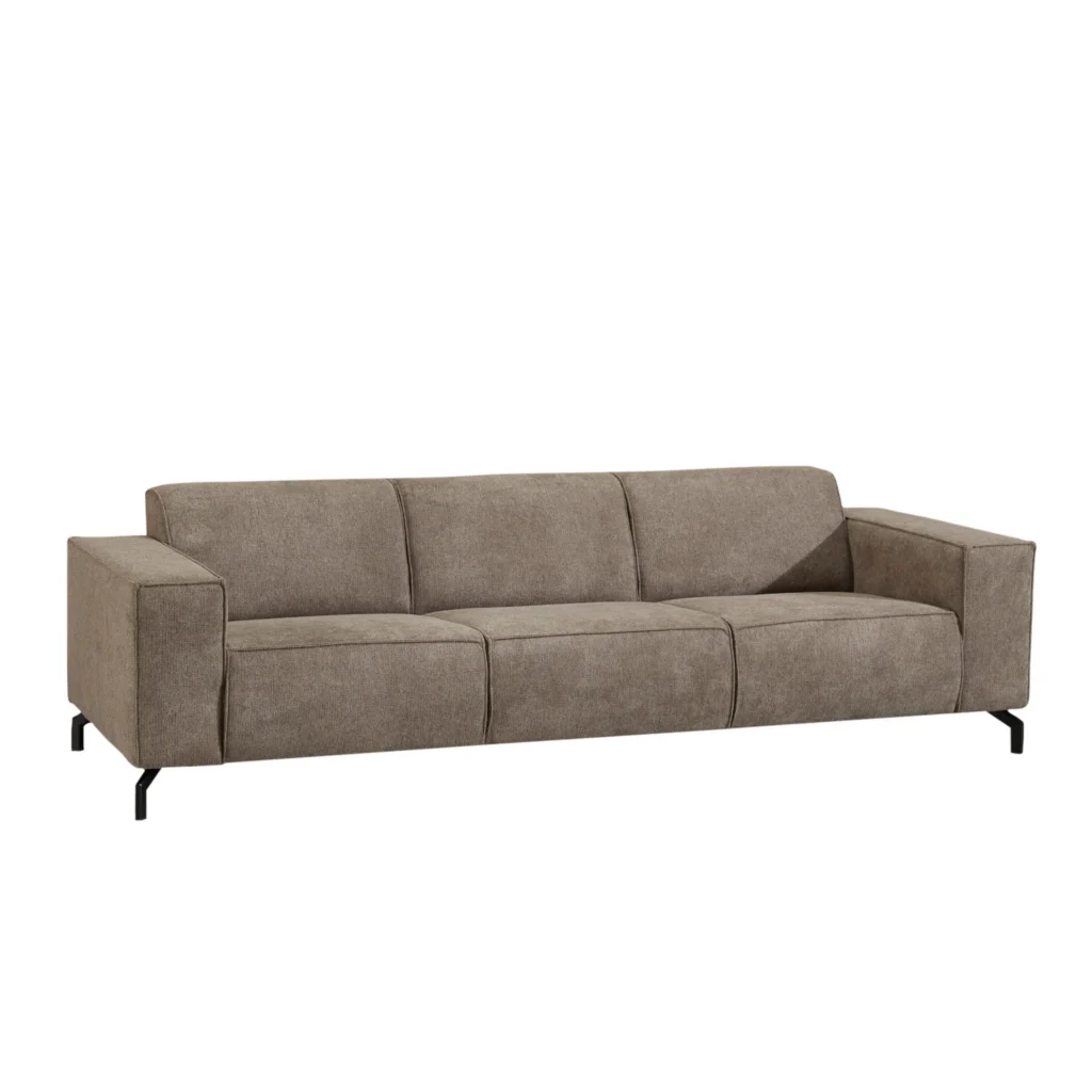 nous-living-3-zitsbank-brent-bruin-8719542683153 3 Zitsbank Bruin - Afbeelding 1