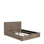 Bed Bruin + rolbodem 180x200cm (excl. matras)