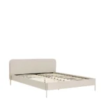 Bed Beige + bodem 160x200 cm (excl. matras)