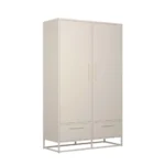 Kledingkast Beige staal