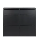 Spinder Design  schoenenkast Billy zwart