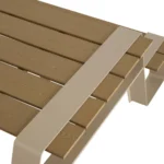 Picknicktafel aluminium/ polywood - Afbeelding 2